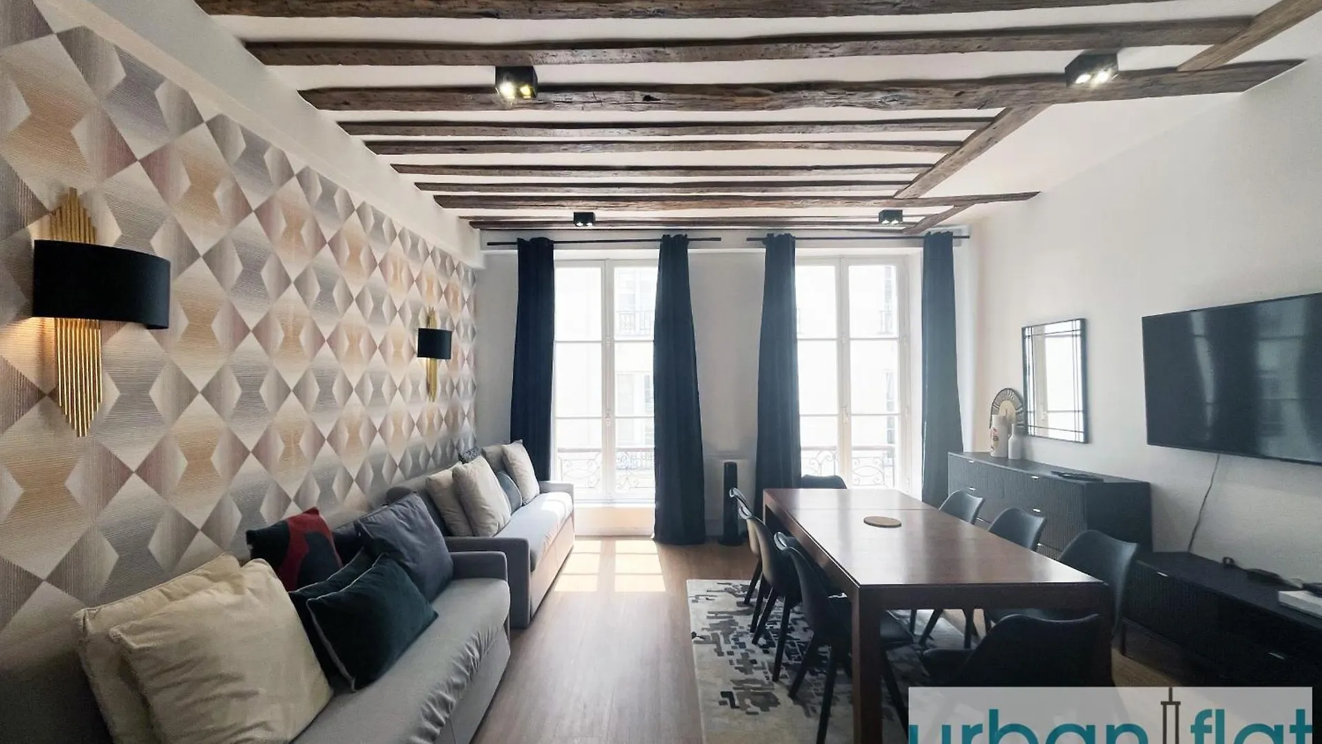 דירות Urban Flat 108 - Stunning 4 Bdr Flat In פריז