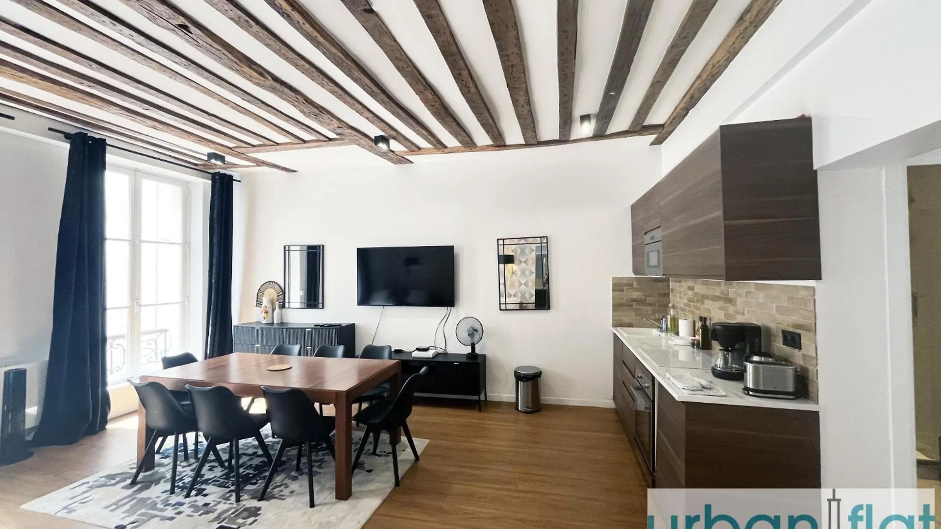 דירות Urban Flat 108 - Stunning 4 Bdr Flat In פריז